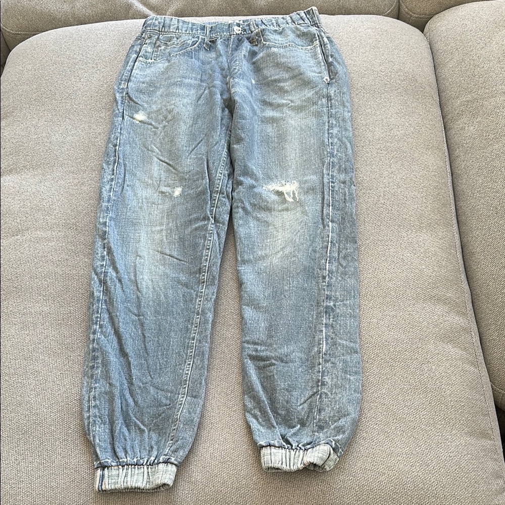 Rag & Bone Light Blue Ankle Sweatpant Joggers